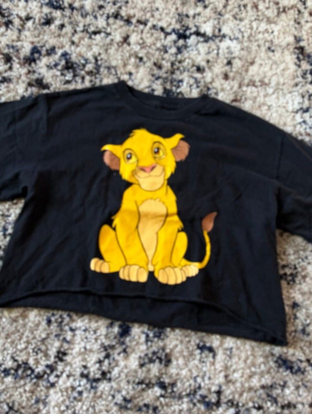 Disney Lion King Simba Graphic Tee Shirt L